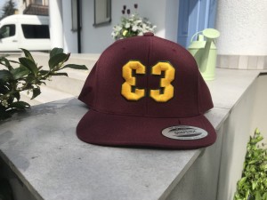 CZAPKA SNAPBACK FLAPJACK  - BORDOWA