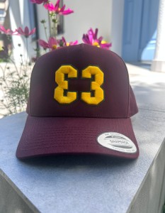 CZAPKA Z DASZKIEM FLAPJACK 33- BORDO