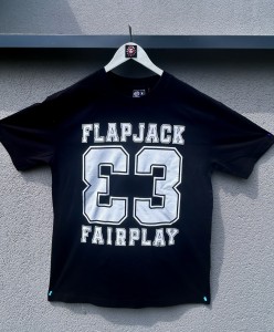 KOSZULKA FLAPJACK 33 - OVERSIZE CZARNA